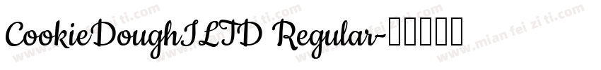 CookieDoughILTD Regular字体转换